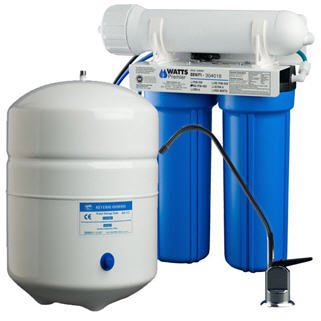 Watts Premier Four Stage (4SV RO-TFM-4SV) (500025) Reverse Osmosis Filter System - MPN - Watts Premier 4SV RO-TFM-4SV 500025 Reverse Osmosis