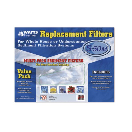 Watts WHOLE HOUSE FP Premier Replacement Filters, 5-Pack